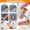 3Pcs Fabric Glue Permanent, 60 ML Washable Clear Clothing Glue, Super Fabric Glue for Rhinestones, Patches, Clothes, Denim, Leather, Polyester, Fabrics, Doll Repair, Flannel, Cotton